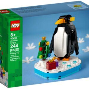NIB Lego Christmas Penguin 40498